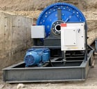 5' x 7' Allis-Chalmers, Ball Mill, 100 HP, 1.5m x 2m, skidded, wet or dry, Rebuilt - Image 2