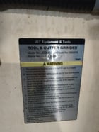 Jet #JCG-450-3, tool & cutter grinder - Image 7