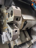 Tsugami #M08SY-II, CNC lathe, Fanuc 0iTF Plus Control, LNS QLS80 S2 barfeeder, 8" chuck, 2.56" bar, 2021 - Image 7