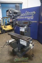 Lagun #FTV-2S, vertical mill, 10" x50" tbl., 30" X, 16" Y, 16" Z, 55-4250 RPM, R-8, power draw bar, variable - Image 7