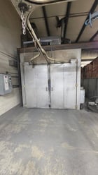 Complete Batch Powder System, oven, gun, conveyors, 6200 cfm - Image 2