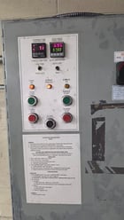 Complete Batch Powder System, oven, gun, conveyors, 6200 cfm - Image 6