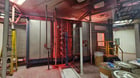 Nordson #EXCEL-2000 Bare spray booths, 10800 cfm, w/ 4x7 part window (2 available) - Image 3