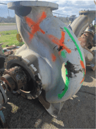 14x16 Warren, Centrifugal Pump, 316 Stainless Steel - Image 1