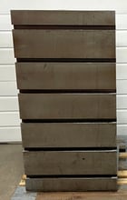 24" x 26" x 48" Heavy Duty T-Slotted Steel Angle Plates, 6 T-Slots, (2 available) - Image 4