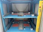 Lewco #NS-EC04L, 4-drum electric batch oven, 125&deg;-500&deg;F, 18 KW Incoloy heaters, (4) 55 gallon drum - Image 2