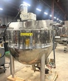 200 gallon Lee Industries #200RA, jacketed mix kettle w/ scrape agitation, 100 psi @ 338&deg;F jacket, sanitary - Image 2