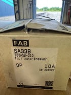 Fuji Electric BB3ASB-010 Circuit Breaker AC 550V Appears Unused - Image 5