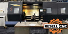 Daewoo Doosan #Puma-800-L, CNC Lathe, 35.4" swing, 3-jaw 27" air chuck, 12.6" bar, 2008 (2 available) - Image 3