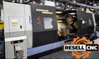 Daewoo Doosan #Puma-800-L, CNC Lathe, 35.4" swing, 3-jaw 27" air chuck, 12.6" bar, 2008 (2 available) - Image 4