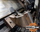 Daewoo Doosan #Puma-800-L, CNC Lathe, 35.4" swing, 3-jaw 27" air chuck, 12.6" bar, 2008 (2 available) - Image 7
