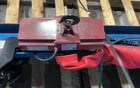 1 Ton, Gorbel, Mobile Gantry Crane, 136" Span, 120" Height, Dayton Chain Hoist & Trolley - Image 5