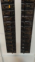 400 Amp. General Electric, A Series, Panelboard, 208/120V, 3PH, w/ Main Breaker (8 available) - Image 4