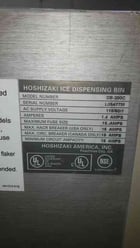 Hoshizaki #DB-200C, Ice Dispenser Bin, 115VAC, 60Hz, 1PH (2 available) - Image 2