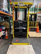 3,000 lb. Hyster #R30XM3, Electric Narrow-aisle Order Picker Forklift, 21-28" fork, 296 hours, 2022 - Image 6