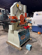 4" x 4" x 3/8" Baileigh #SW-623, hydraulic ironworker, 62 ton, 2007 - Image 2