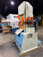 4" x 4" x 3/8" Baileigh #SW-623, hydraulic ironworker, 62 ton, 2007 - Image 3