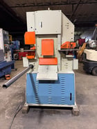4" x 4" x 3/8" Baileigh #SW-623, hydraulic ironworker, 62 ton, 2007 - Image 4
