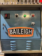 4" x 4" x 3/8" Baileigh #SW-623, hydraulic ironworker, 62 ton, 2007 - Image 8