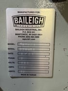 4" x 4" x 3/8" Baileigh #SW-623, hydraulic ironworker, 62 ton, 2007 - Image 9