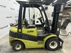 5000 lb. Clark #C25, propane forklift, 189" lift height, not working - Image 4