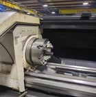 Mazak #Powermaster, CNC Lathe, 22.5" X, 118" Z, 34.2" max. swing, 33" max. turning diameter, 80" max. turning - Image 5