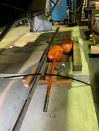 20 gauge x 10' Dreis & Krump #S01016, straight apron leaf brake, adj counter weights, 1979 - Image 10