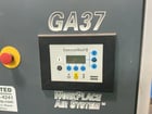 220 cfm, 132 psig, Atlas Copco #GA-37, Rotary Screw Air Compressor, 50 HP, 3600 RPM, 2003 - Image 2