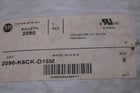 LOT OF 2 - Allen-Bradley Bradley 2090-K6CK-D15M Connector Kit - STOCK GF292A - Image 1
