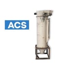 Ancaster Conveying, Carbon Steel, cylindrical filter receiver dust collector, 28" diameter, (7) 5-3/4" x 38" - Image 1