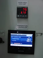 73" width x 72" H x 72" L Precision Quincy, Program Control, roll-in cart, like new, 650°F - Image 9