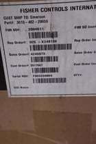 Fisher emerson 3610jp 3610-482-20659 3-15psi new in box stock g121 - Image 2