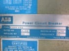 1200 Amps, ABB, 5VHK-250, electrically operated, drawout, 5000 Volts, #VB3394 - Image 1