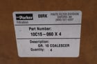 BOX OF 4 - PARKER 10C15-060 X 4 Finite Filter Element - STOCK GF1139 - Image 1