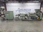 4.5" NRM, single screw extruder, 34:1 L/D, 300 HP DC motor, 6 barrel zones, 6 downstream zones, air cooled - Image 1