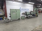 4.5" NRM, single screw extruder, 34:1 L/D, 300 HP DC motor, 6 barrel zones, 6 downstream zones, air cooled - Image 2