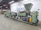 4.5" NRM, single screw extruder, 34:1 L/D, 300 HP DC motor, 6 barrel zones, 6 downstream zones, air cooled - Image 3