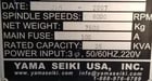 Yama Seiki #VMB-1200, 4th Axis, 47.2" X, 23.6" Y, 23.6" Z, 8,000 RPM, 30 automatic tool changer, Cat 50 - Image 5