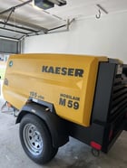 195 CFM, Kaeser #M59PE, Rotary Screw Air Compressor, 40 HP, 2023 - Image 1