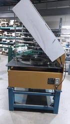 32" Rolap #BM-32, single sided lapping machine, 3 ring, serrated cast iron plate, 208 V., 1-Phase, 1.5 HP - Image 3