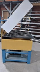 32" Rolap #BM-32, single sided lapping machine, 3 ring, serrated cast iron plate, 208 V., 1-Phase, 1.5 HP - Image 5