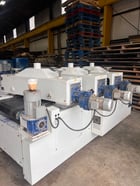 Stanza #STM, UV Finishing line, 24" roll coat, wipers, UV oven - Image 2
