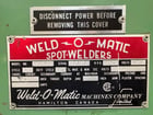 50 KVA Weld-O-Matic, Resistance Spot Welder, 24" throat depth, 575 Volt, 3PH - Image 6