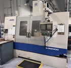 Daewoo Doosan #DMV-5020D, 4th Axis CNC vertical machining center, Fanuc 21iM, 24 automatic tool changer, Cat - Image 1