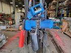 1 Ton, Hyundai #HT-D100, ne Electric Chain Hoist 4 m Dual Speed w/ Motor-Driven Trolley, 2005 - Image 3