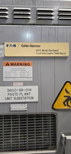 Eaton Cutler-Hammer #MVS, Metal-Enclosed Load Interrupter Switchgear, 13800 Volts - Image 4