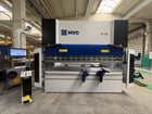 135 Ton, MVD #B135-3100, CNC Hydraulic Press Brake, 122" bed length, 10.2" stroke, 1.1' throat, Delem DA-66S - Image 1