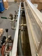 Metaplast #MVS6-2, extrusion vacuum sizing tank, 72" long x 6" deep - Image 5
