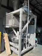 PowderKing #DD-120, pulverizer, 7" x 16" opening, 75 HP direct drive, 30 mesh, 500-800 Lbs/Hr LDPE - Image 1