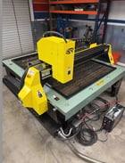 Piranha #B404, CNC plasma cutting system, 4' x 4' table, Hypertherm Powermax 45xp, lightly used, Starfire - Image 2